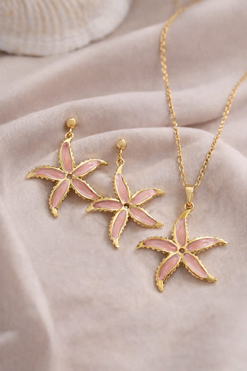 Premium Starfish Pendant Set!