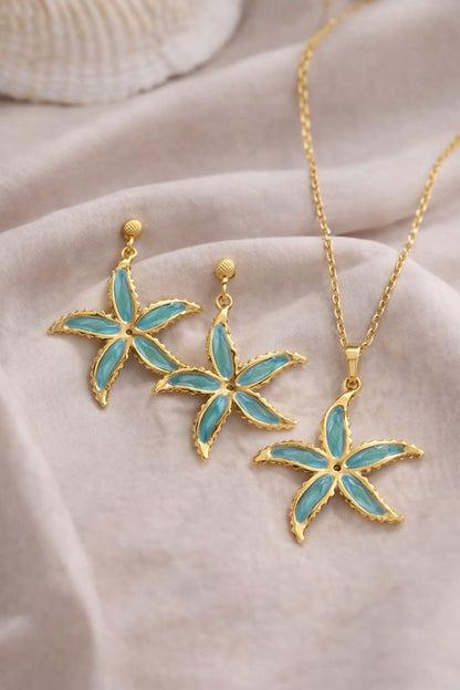Premium Starfish Pendant Set!