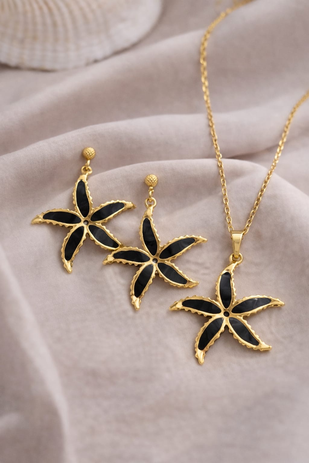 Premium Starfish Pendant Set!