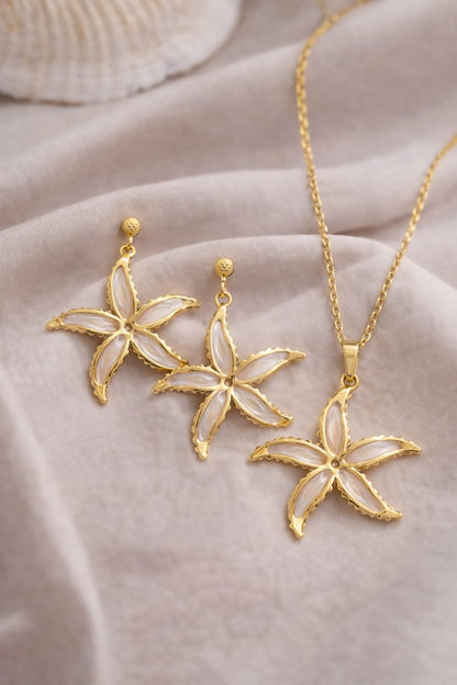 Premium Starfish Pendant Set!