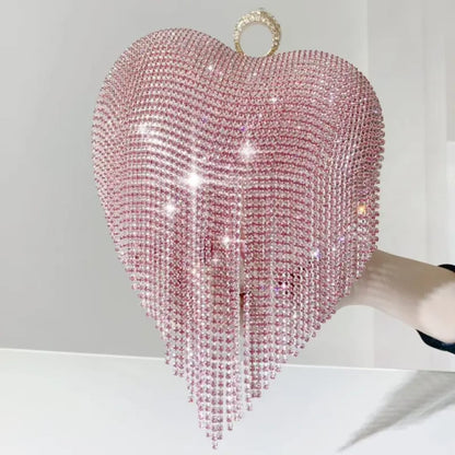 💖 Dazzling Heart Clutch 💖