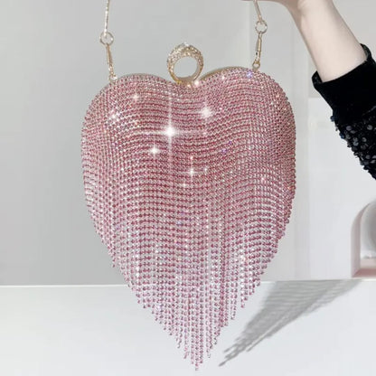 💖 Dazzling Heart Clutch 💖