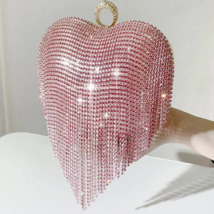 💖 Dazzling Heart Clutch 💖