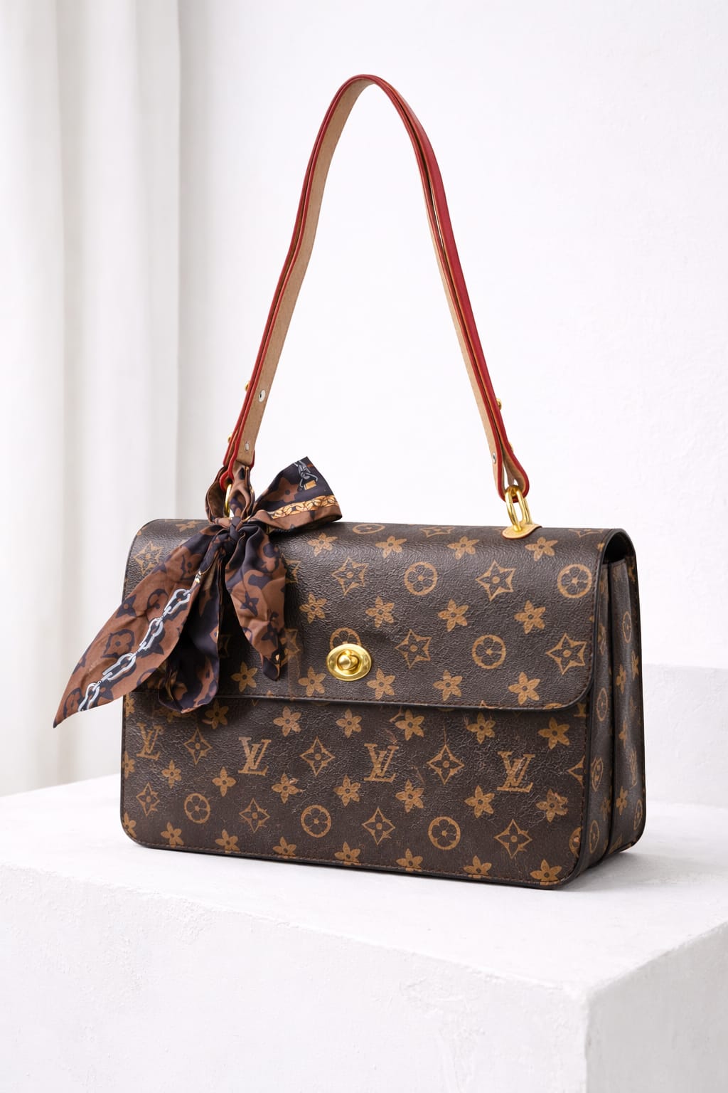 👜 High Quality Premium Imported Designer Monogram Shoulder Bag 🤎