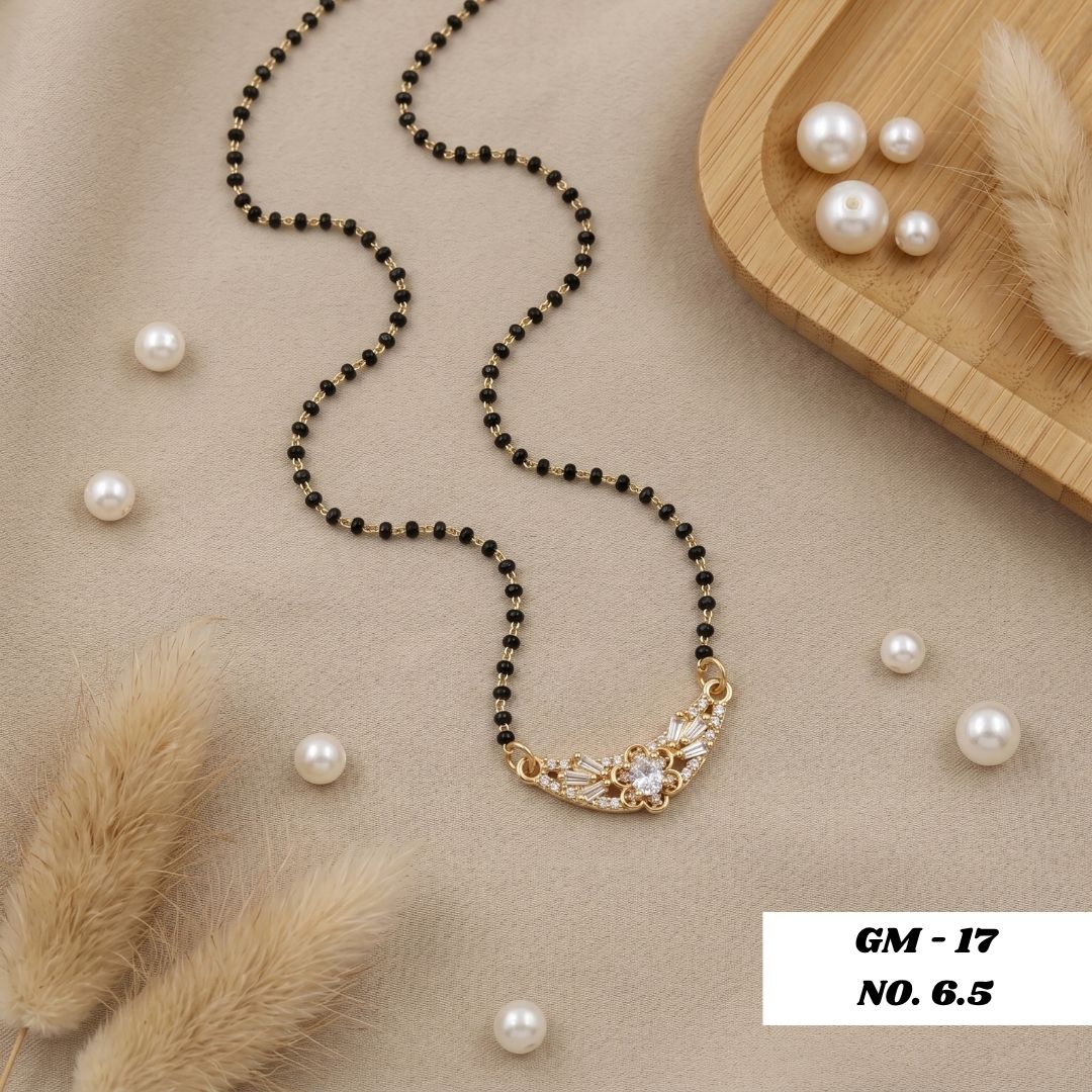 Gold Plated Designer Mangalsutra for Women gm -17