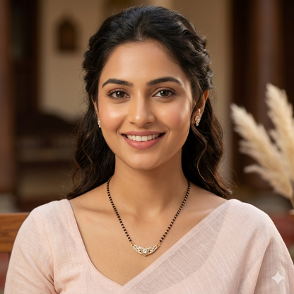 Gold Plated Designer Mangalsutra for Women gm -17