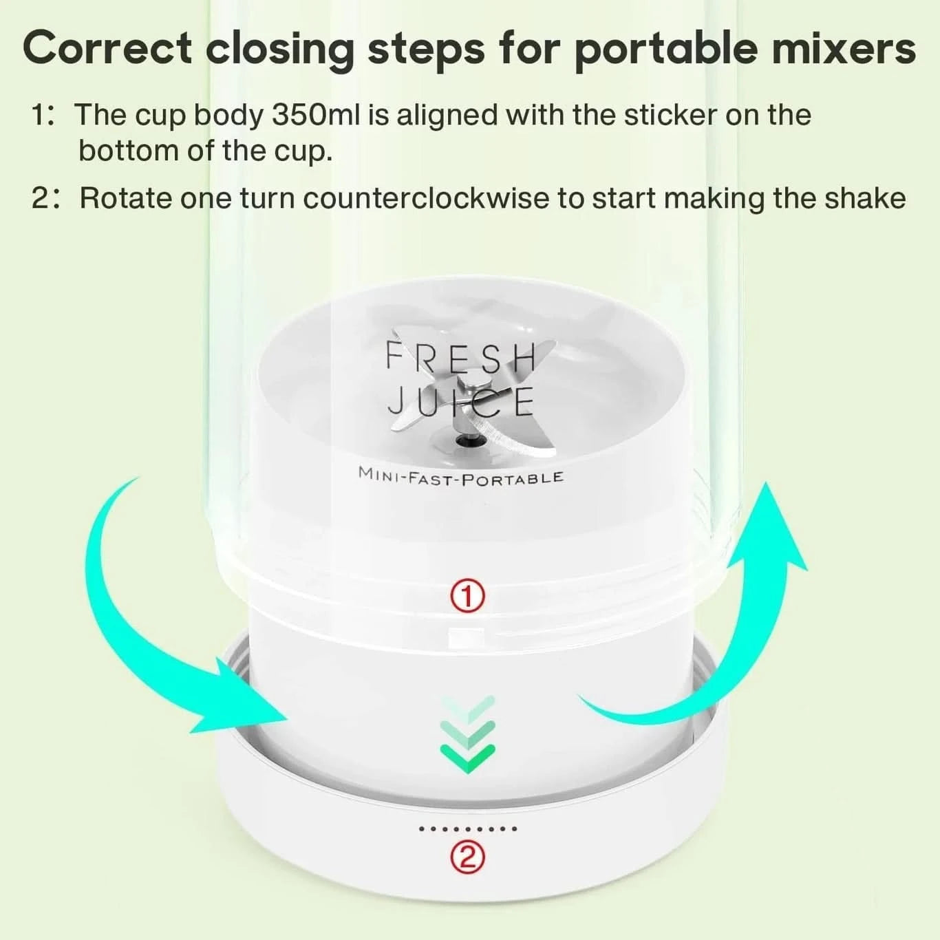 Mini Portable Juicer Bottle Blender(ST-101)